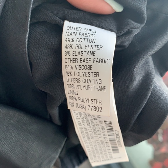 Zara Trafaluc Leather Romper with Pockets - Picture 6 of 6